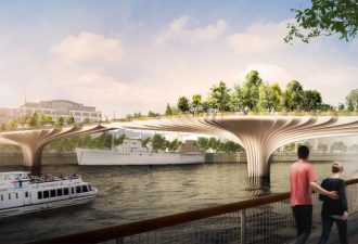 В Лондоне построят мост-сад