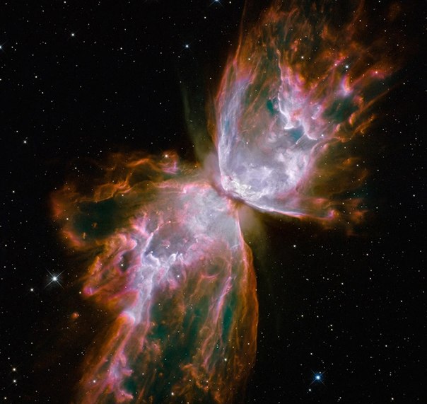 Фото планетарной туманности NGC 6302