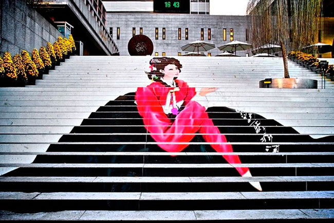 Лесенки-чудесенки: стрит-арт на лестницах городов мира