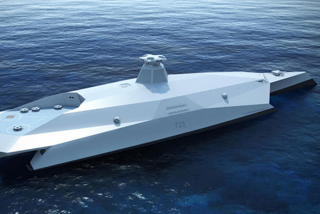 В Англии представлен проект военного корабля будущего