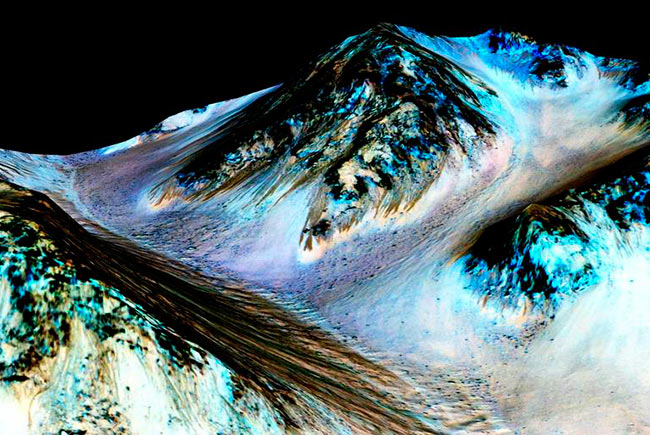Марс: соленые реки – засушливые берега