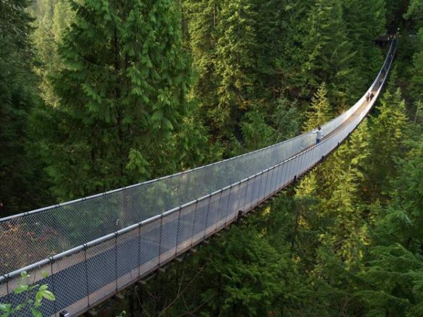 Подвесной мост Capilano, Канада